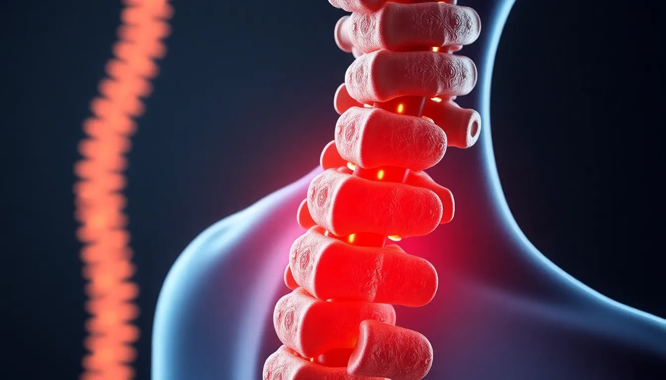 Décrypter les mystères du spondylogen : quand la colonne vertébrale parle - Illustration