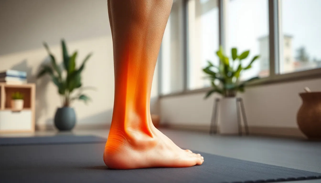 Libérez-vous de la douleur avec ces exercices pour hælspore et lecteur de pratique - Illustration