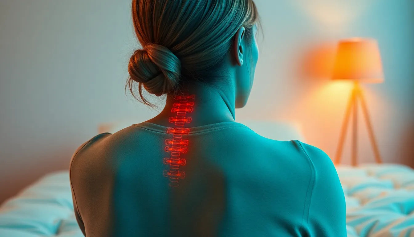 Évitez les douleurs dorsales causées par une position allongée prolongée - Illustration