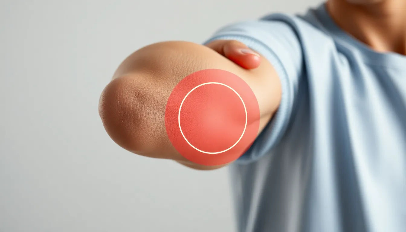 Exercices essentiels pour soulager le tennis elbow avec lecteur de pratique - Illustration