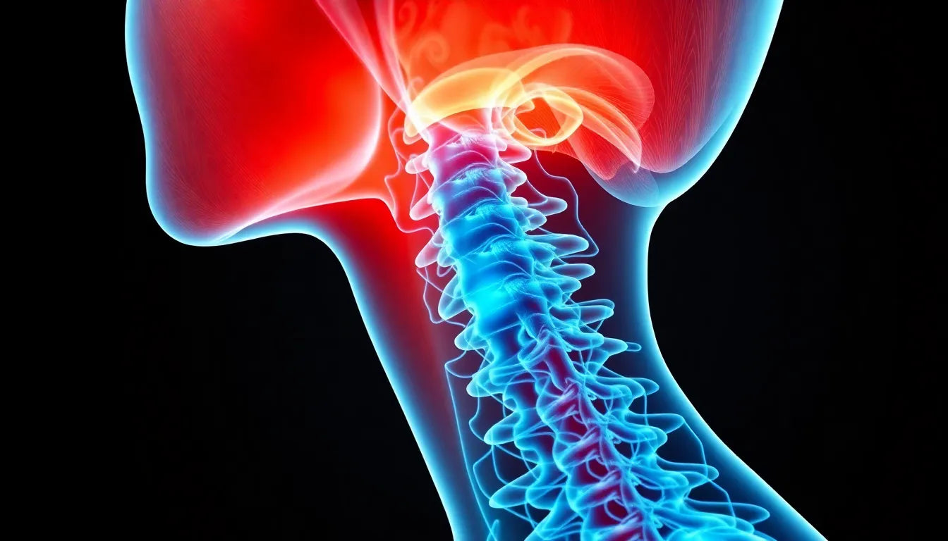 Soulager la douleur cervicale : découvrez comment traiter une hernie discale cervicale efficacement - Illustration