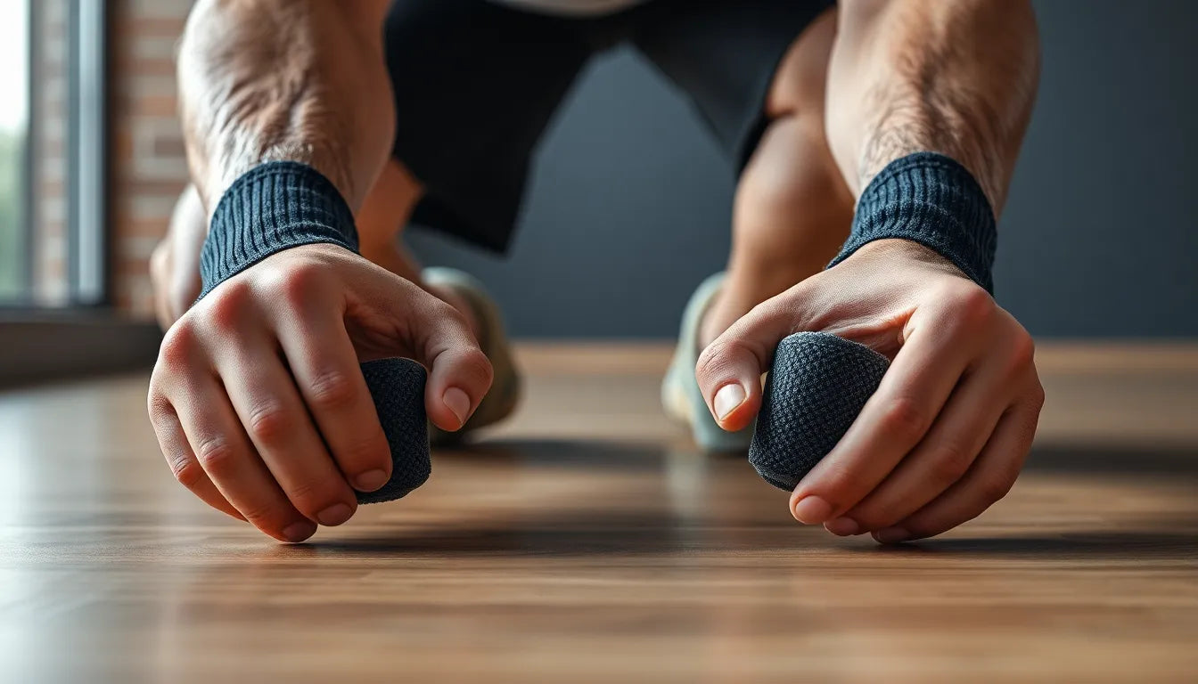 Lecteur de pratique : améliorez votre flexibilité avec des étirements après la musculation - Illustration