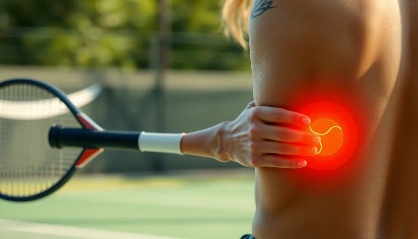 Libérez-vous de la douleur avec ces exercices pour tennisalbue : un guide pour le lecteur de pratique - Illustration