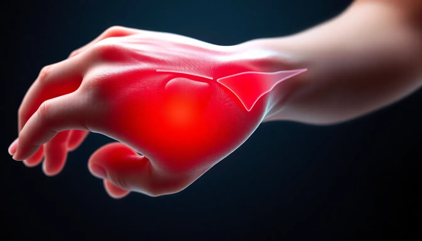 Comprendre la différence entre kyste synovial et tendinite de Quervain au poignet - Illustration