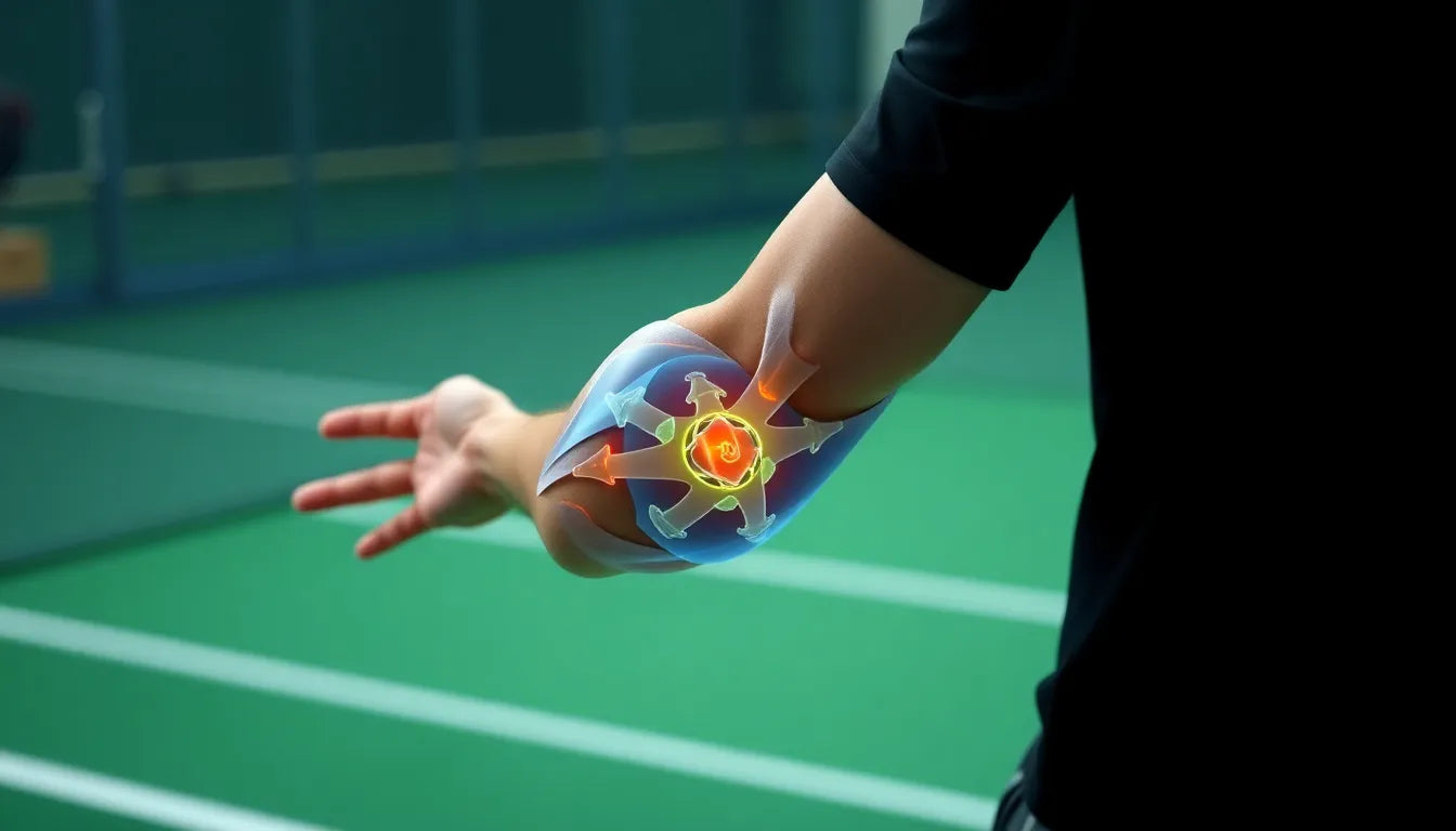 Des exercices efficaces pour soulager le tennis-elbow : lecteur de pratique - Illustration