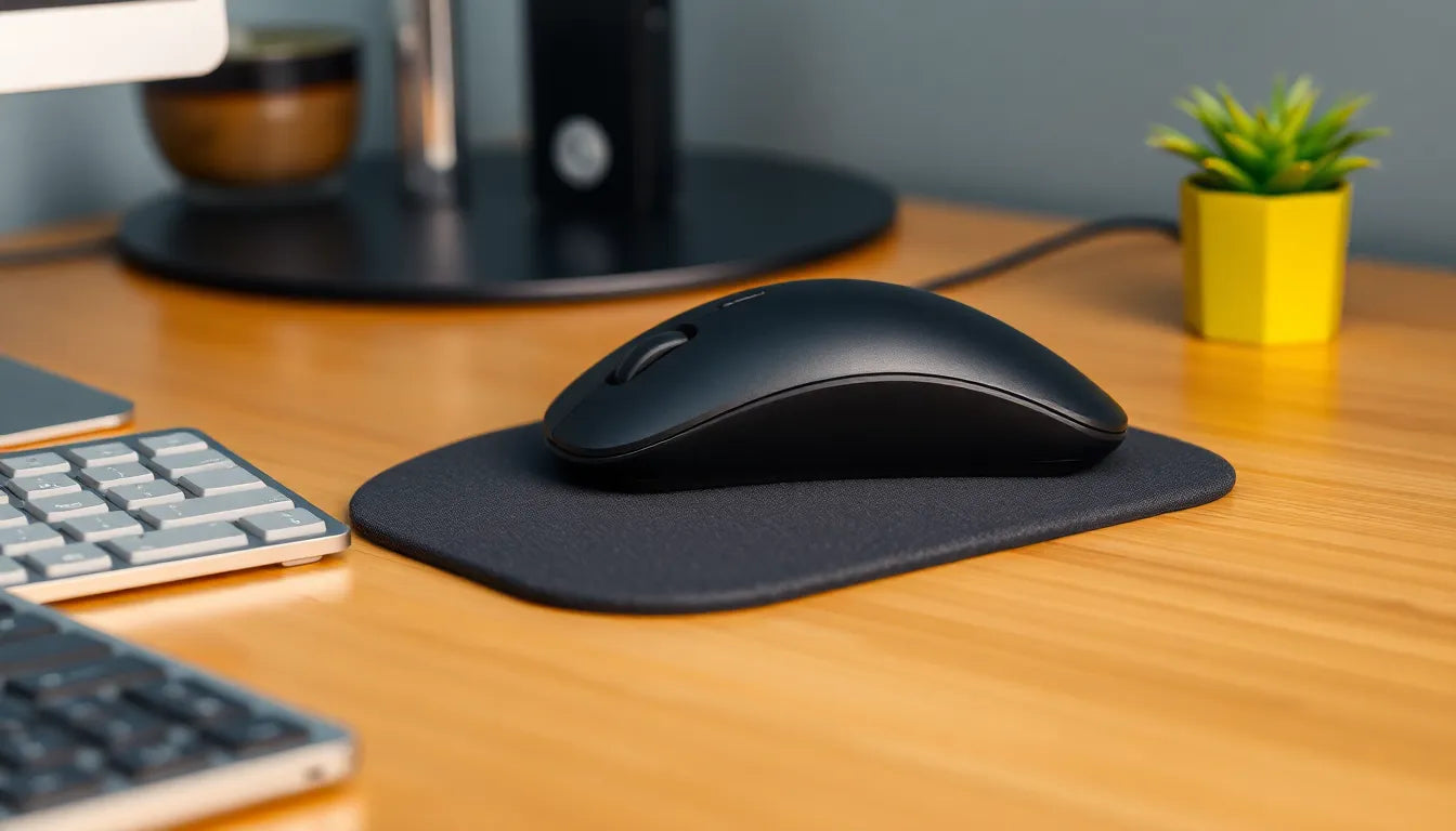 Soulagez vos poignets avec le repose poignet souris parfait - Illustration