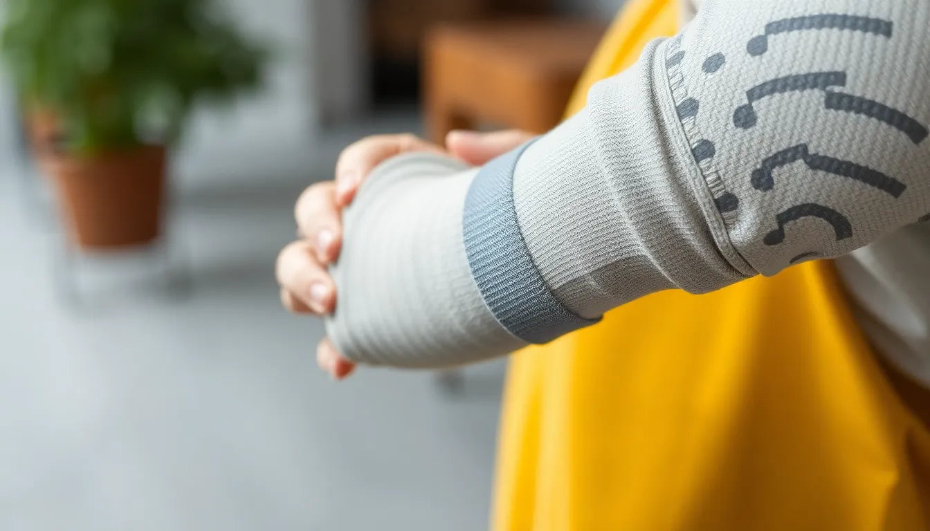 Soulagez votre tendinite du poignet avec l'attelle idéale - Illustration