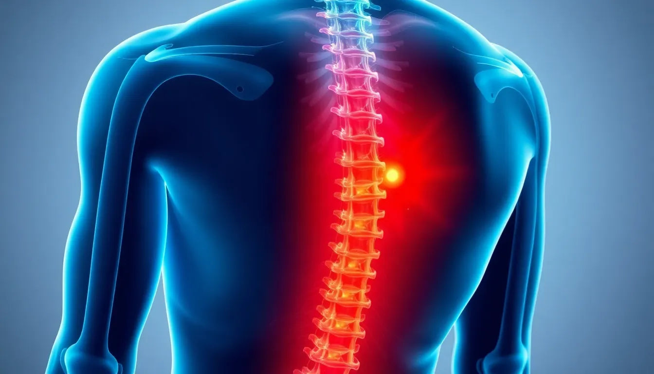 Soulagement des douleurs dans le dos droit : comprendre les causes et solutions - Illustration