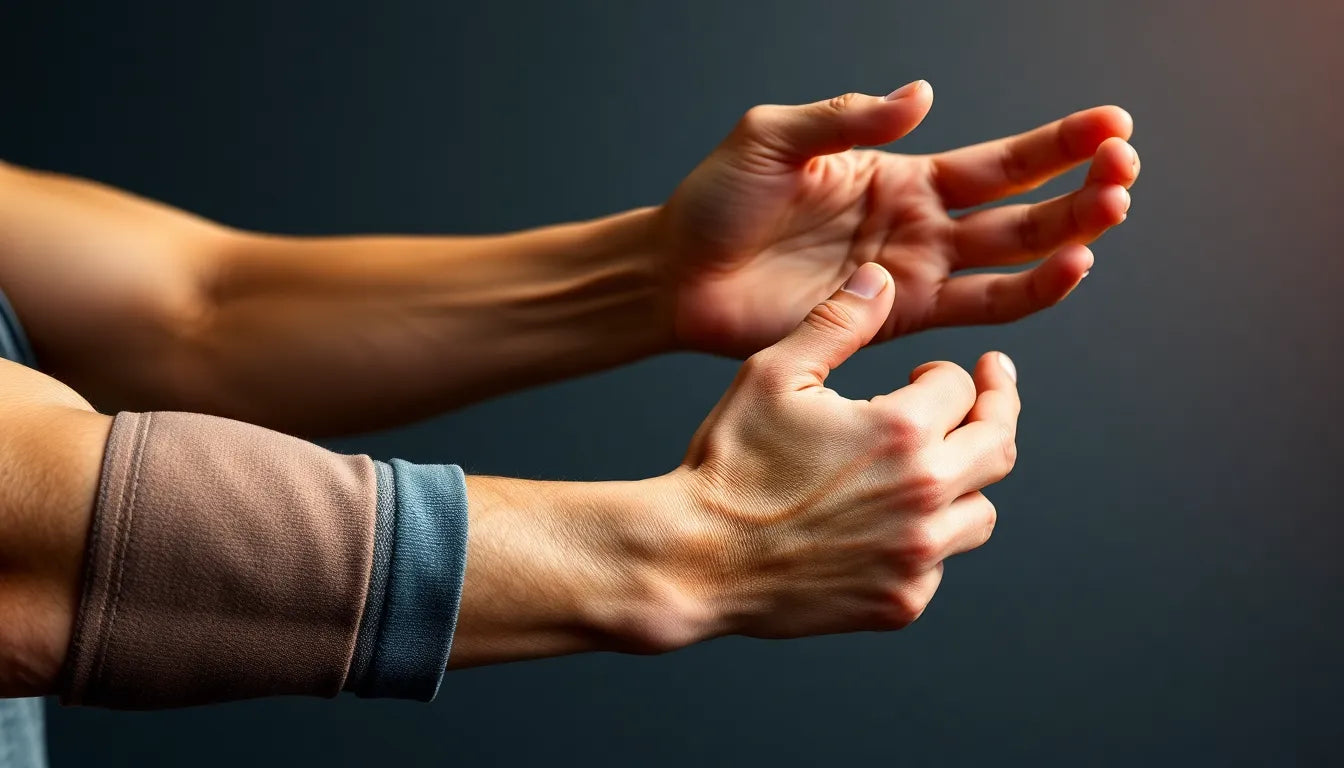 Libérez vos bras : lecteur de pratique des étirements essentiels pour la flexibilité et la force - Illustration