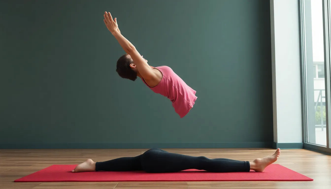 Découvrez les bienfaits des stående udstrækningsøvelser pour votre lecteur de pratique - Illustration