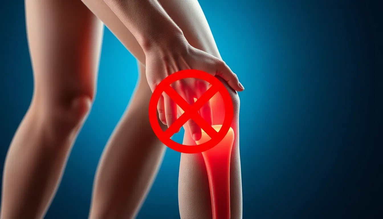 Quand la douleur soudaine au genou frappe : comprendre et agir - Illustration