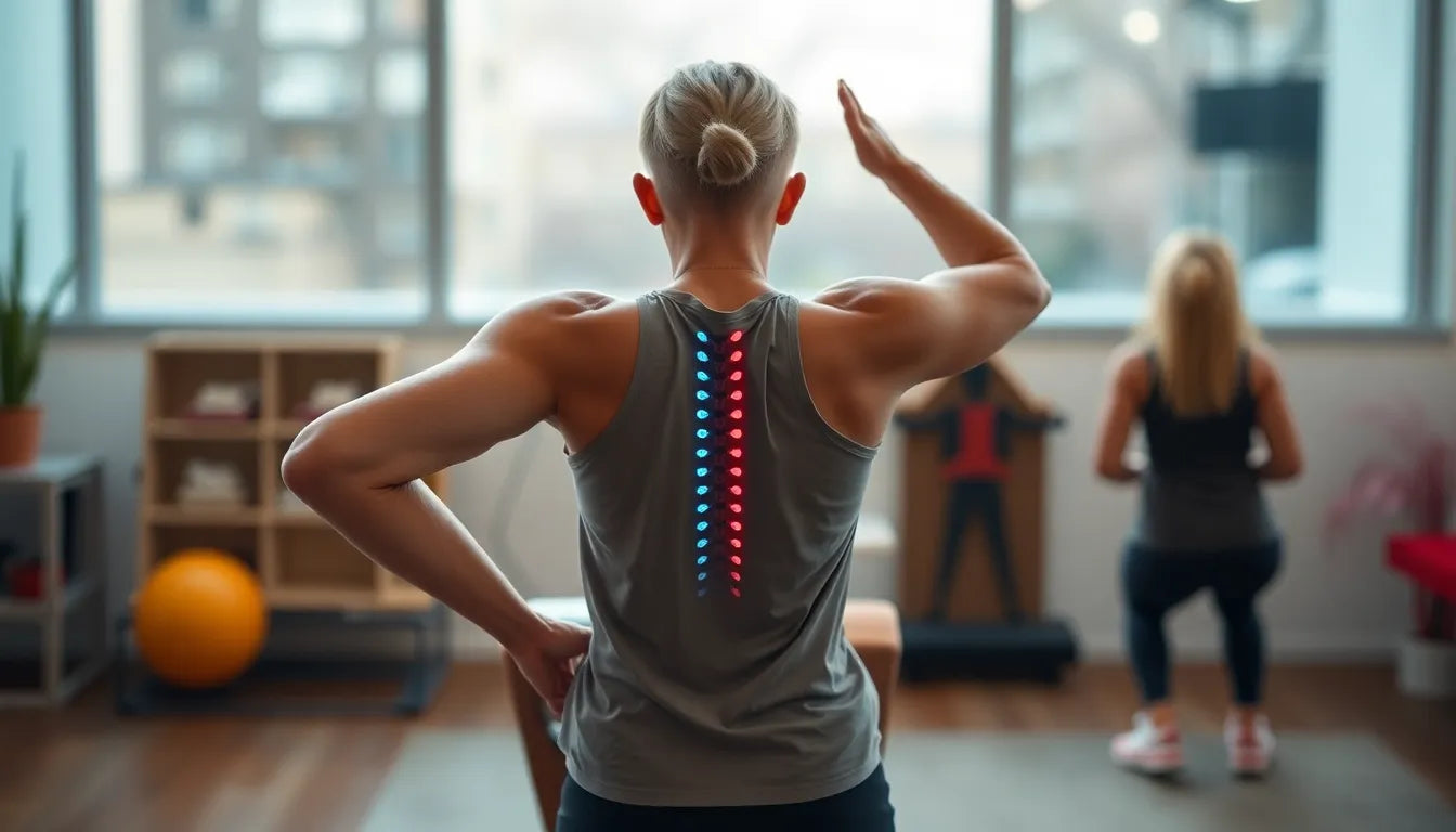 Lecteur de pratique: soulagement efficace pour les douleurs lombaires - Illustration