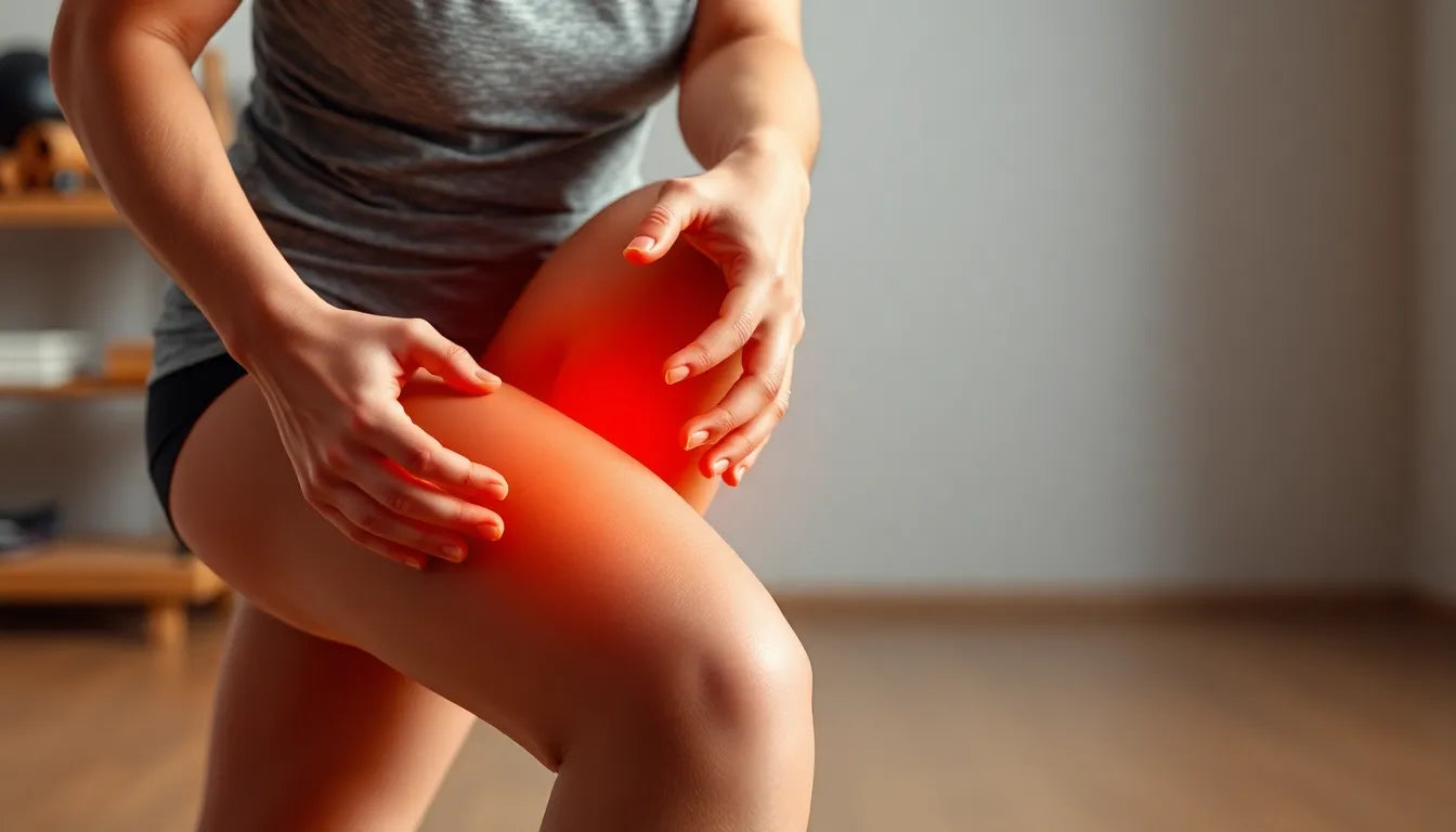 Découvrez les meilleurs udstrækningsøvelser skinneben pour soulager la douleur - Illustration