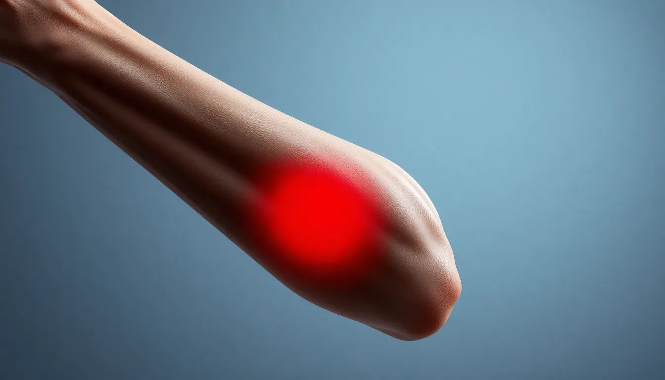 Découvrez les meilleurs exercices pour soulager votre tennis elbow avec notre lecteur de pratique - Illustration