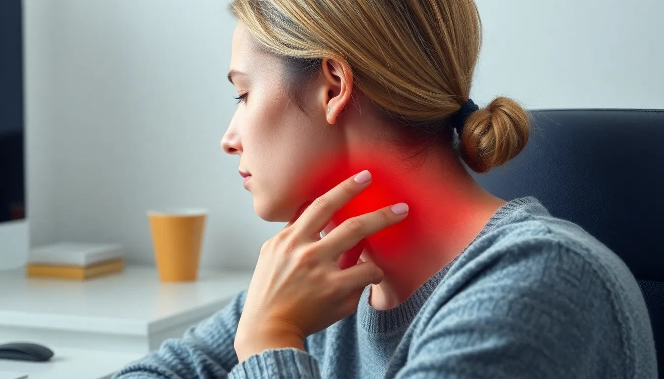 Libérez votre nuque: exercices essentiels pour le lecteur de pratique - Illustration