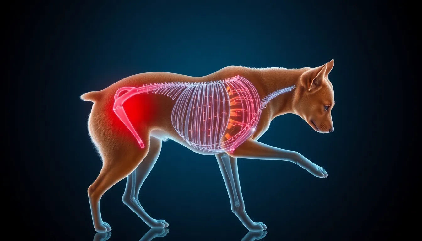 Soulager la douleur de votre chien: comprendre et traiter la hernie discale - Illustration
