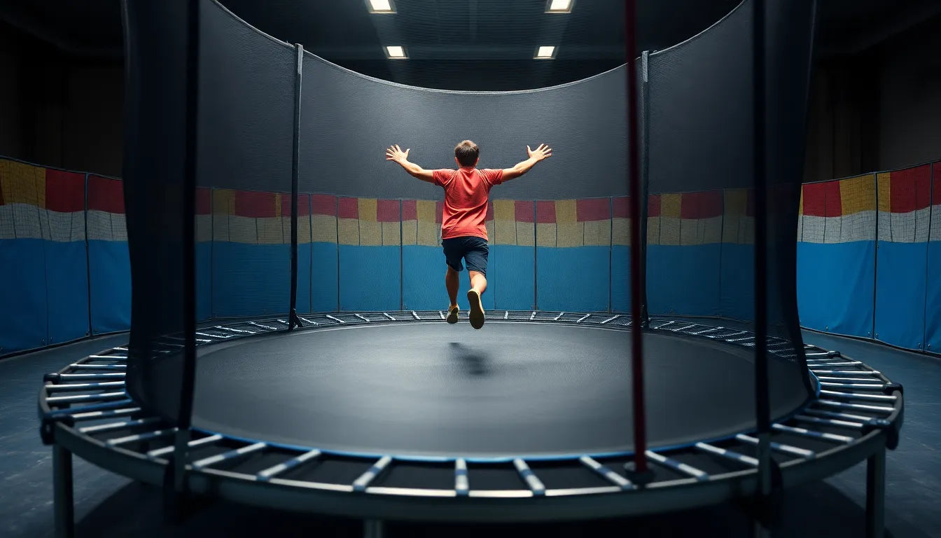 Soulager le dos après le trampoline : astuces et solutions efficaces - Illustration