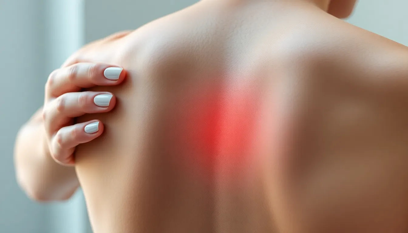 Comprendre et soulager la douleur sous les côtes à droite du dos - Illustration