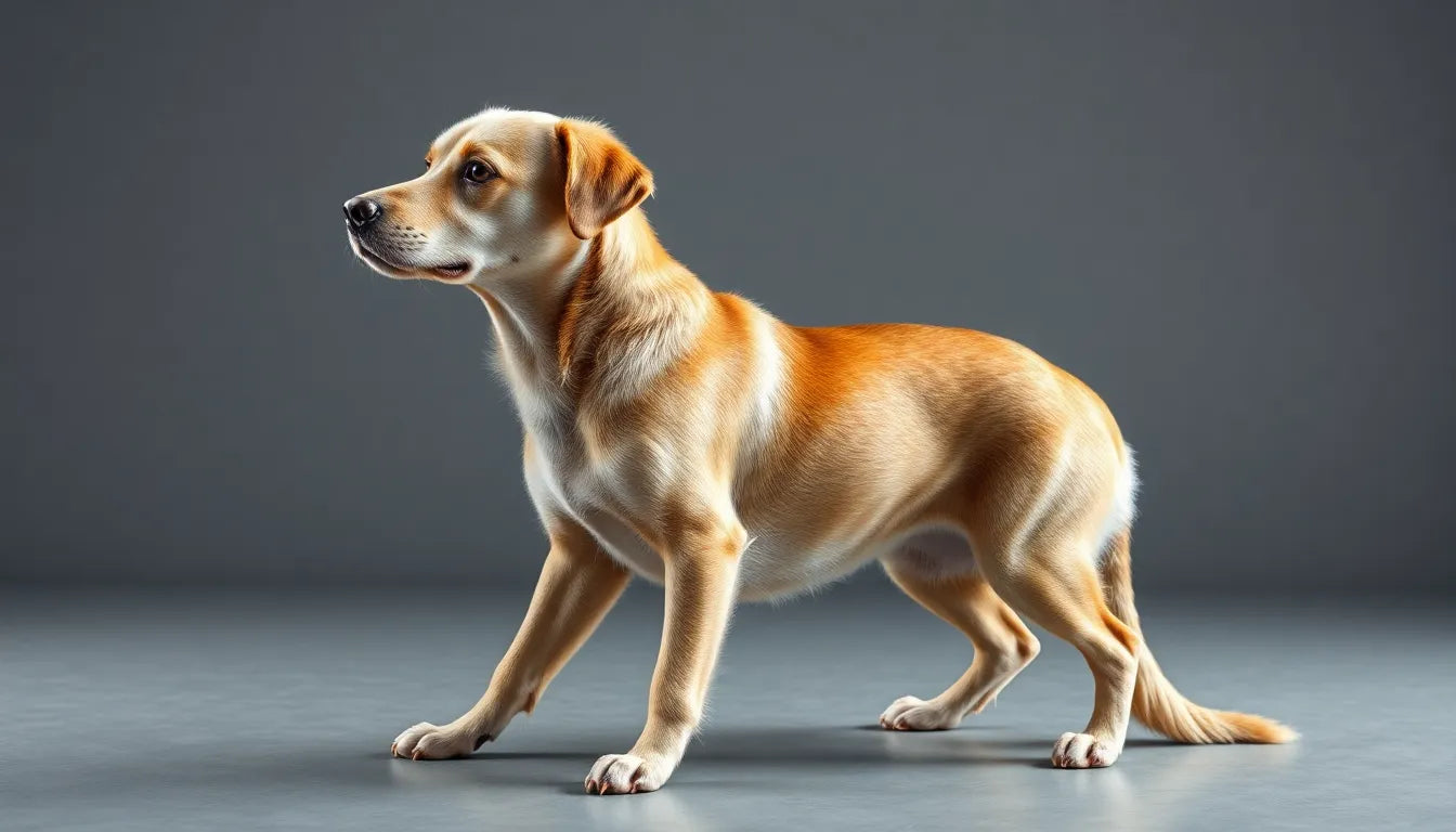 Soulagez la spondylose de votre chien avec des exercices adaptés - Illustration
