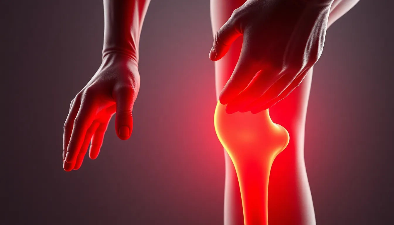 Soulagez vos douleurs à l'intérieur du genou avec des solutions éprouvées - Illustration