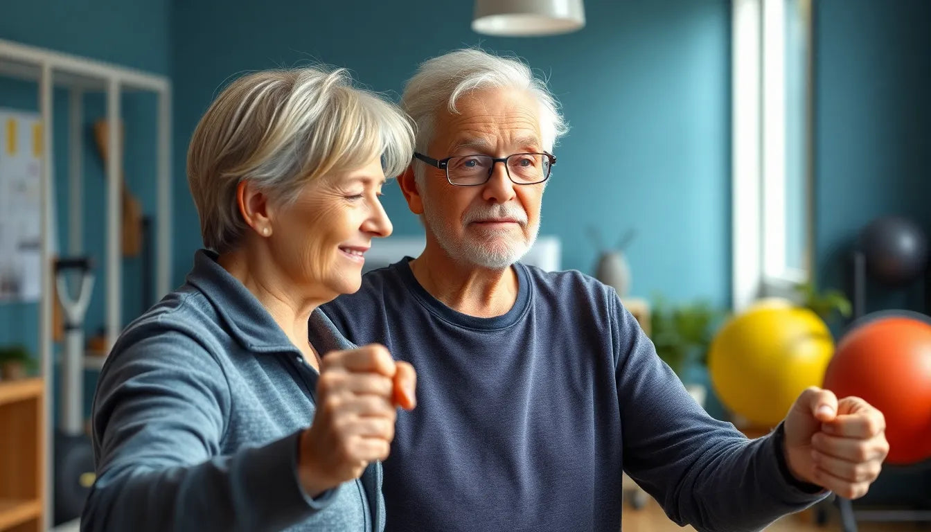 Étirements essentiels pour les seniors: conseils du lecteur de pratique - Illustration