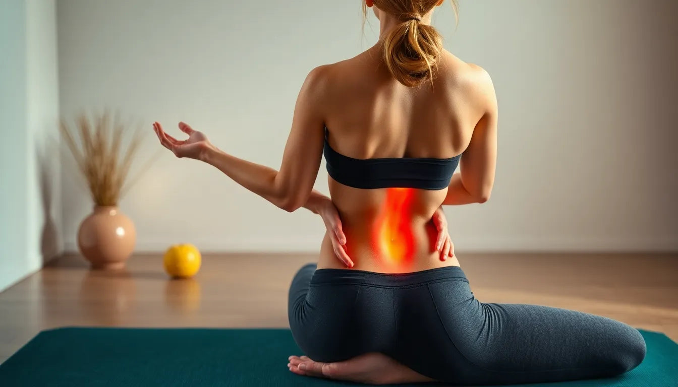 Découvrez les bienfaits du yoga pour le dos avec ces exercices essentiels pour le lecteur de pratique - Illustration