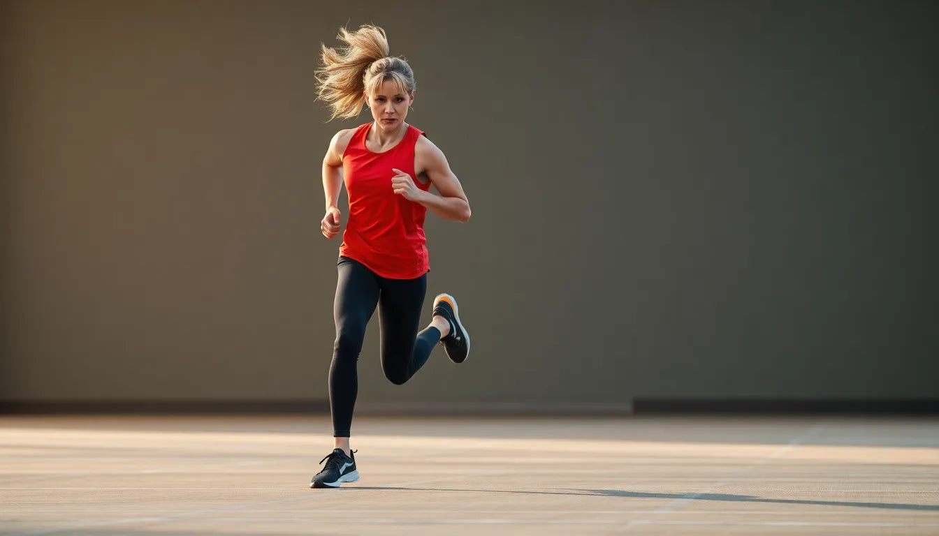 Préparez-vous à courir avec des étirements dynamiques essentiels pour le lecteur de pratique - Illustration