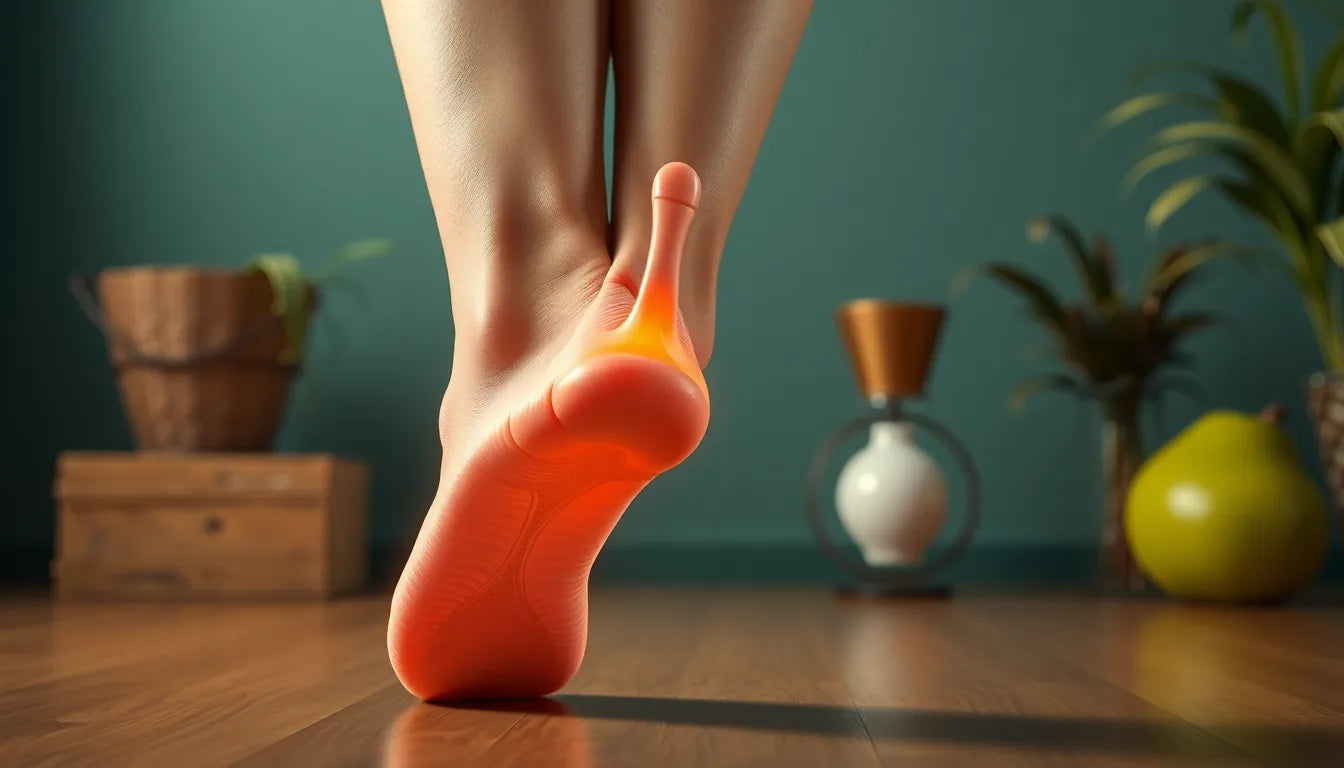 Exercices essentiels pour un avant-pied affaissé : libérez votre potentiel avec le lecteur de pratique - Illustration