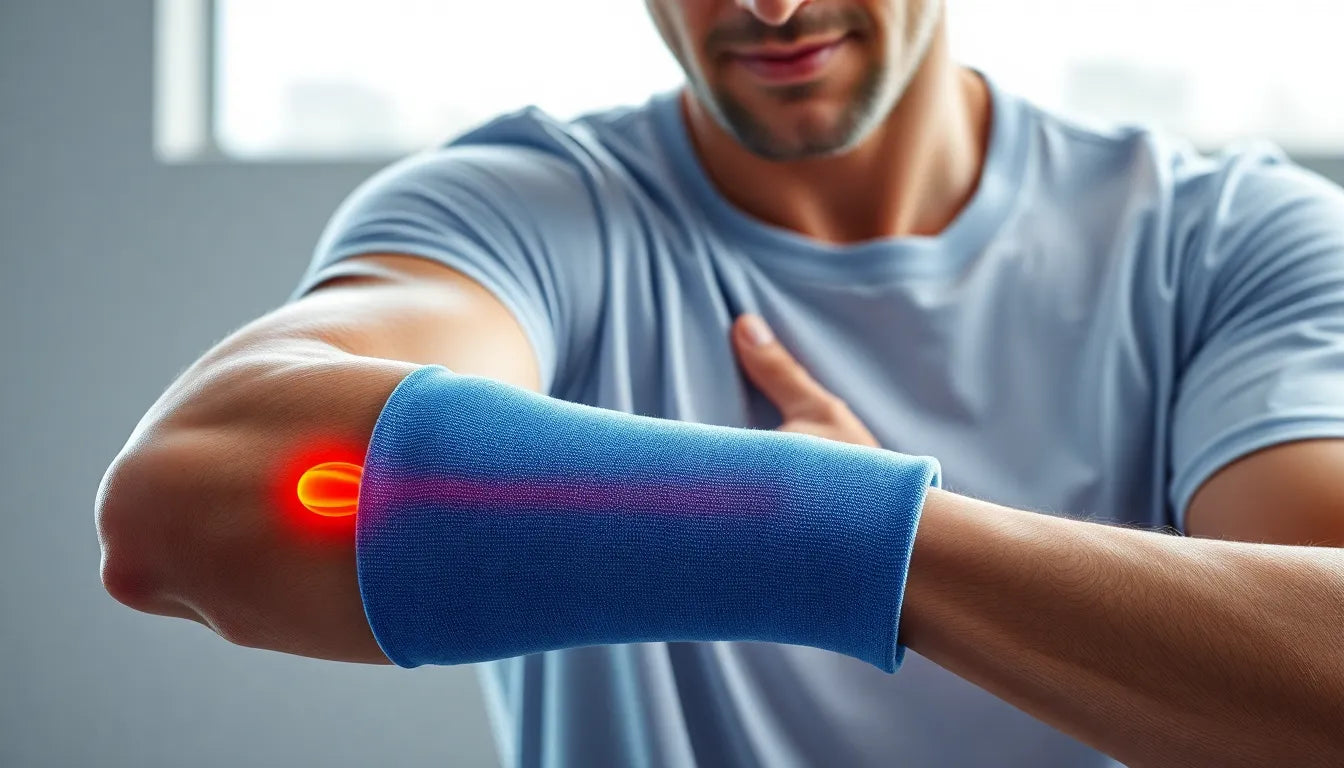 Soulagez votre douleur avec ces exercices pour tennis elbow : guide du lecteur de pratique - Illustration