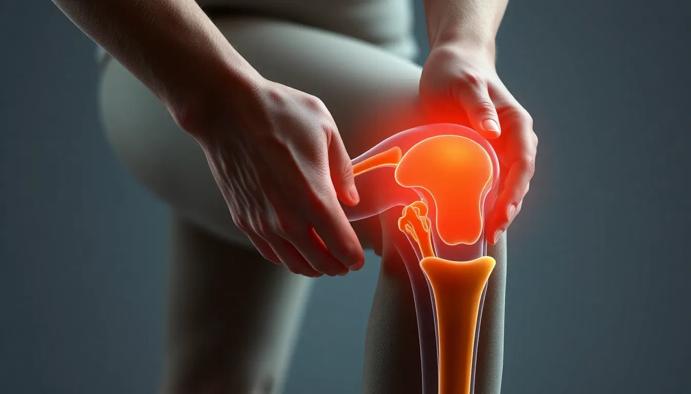 Soulager la douleur au genou : des solutions simples et efficaces - Illustration