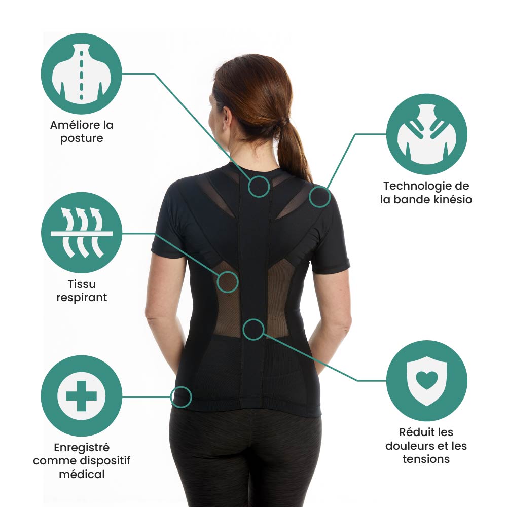 Women's Posture Shirt™ - Blanc