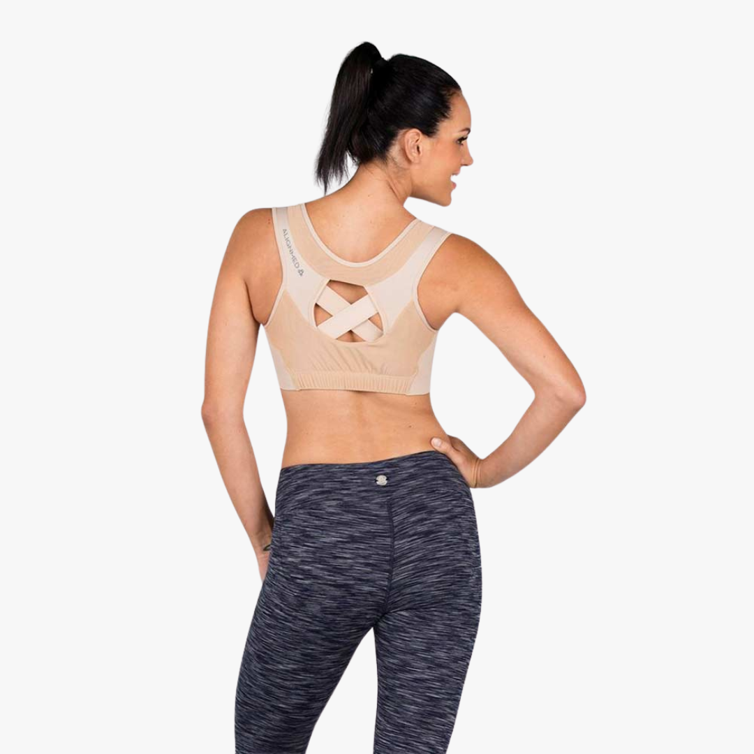 AlignMe Interactive Bra ZIPPER - Nude